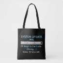 Search for software engineer tote bags Funny