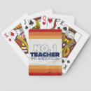 Search for teacher playing cards Retro