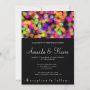 Search for bright lights invitations Neon
