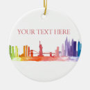 Search for cityscape christmas tree decorations Empire state building