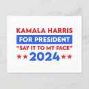 Search for kamala harris postcards Debate