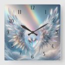 Search for angel wings clocks Heart