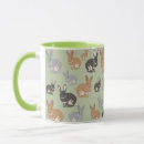 Search for rabbit pattern mugs Rabbits