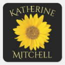 Search for blooming sunflower stickers Botanical