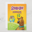 Search for mystery birthday invitations Scooby doo