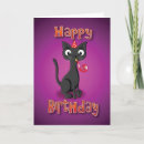 Search for fun cat birthday cards Feline