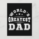 Search for worlds greatest father postcards Papa