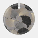 Search for gold leaf christmas tree decorations Ginkgo