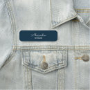 Search for navy blue name tags Corporate