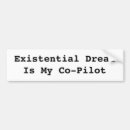 Search for existentialism bumper stickers Philosophy