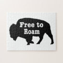 Search for bison puzzles Animals