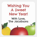 Search for sweet new year stickers Rosh hashanah