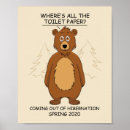 Search for funny toilet posters Pandemic