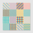 Search for patchwork cards Illustration