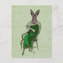 Search for four postcards Bunny