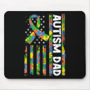 Search for autism month mousepads Dad