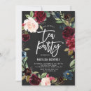 Search for autumn tea invitations Watercolor