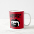 Search for cute vampire mugs Scary