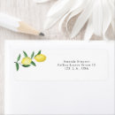Search for yellow baby shower return address labels Watercolor