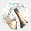 Search for champagne bubbles stickers Bubbly