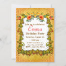 Search for autumn leaves birthday invitations Modern