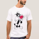 Search for looney tunes character tshirts Sylvester