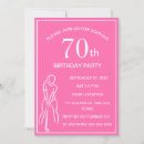 Search for ladies golf invitations Pink