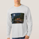 Search for night in the woods tshirts Dark