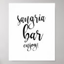 Search for sangria bar sign posters Calligraphy