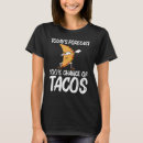 Search for taco womens tshirts Mexican