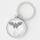 Search for all star key rings Wonder woman