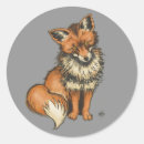 Search for grey fox stickers Foxes