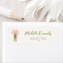 Search for bridal bouquet return address labels Rustic