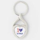 Search for i love australia key rings Australian flag