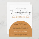 Search for friendsgiving potluck invitations Party