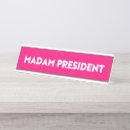 Search for lady boss name plates Pink