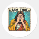 Search for christian humor stickers God