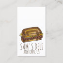 Search for deli business cards Sandwich