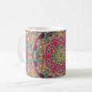 Search for colorful mandala coffee mugs Pattern