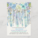 Search for baby blue bridal shower invitations Feathers