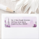 Search for luncheon return address labels Watercolor
