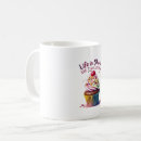 Search for funny cupcake mugs Birthday cake