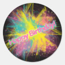 Search for glow in the dark party stickers Black