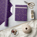 Search for purple gold christmas wrapping paper Snow