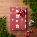 Search for christmas tree farm wrapping paper Red pickup truck