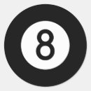 Search for number eight stickers Pool