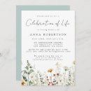 Search for rustic memorial service invitations Watercolor