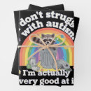 Search for autism wrapping paper Month