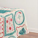 Search for elf christmas tablecloths Candy pattern