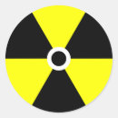 Search for yellow radiation symbol stickers Black